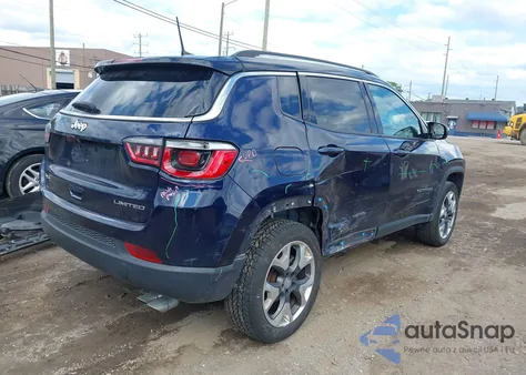 2018 Jeep Compass Limited 4X4 из США, поврежденный, VIN 3C4NJDCB8JT397114